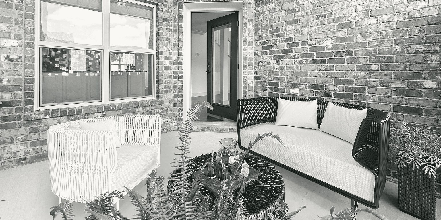Covered patio